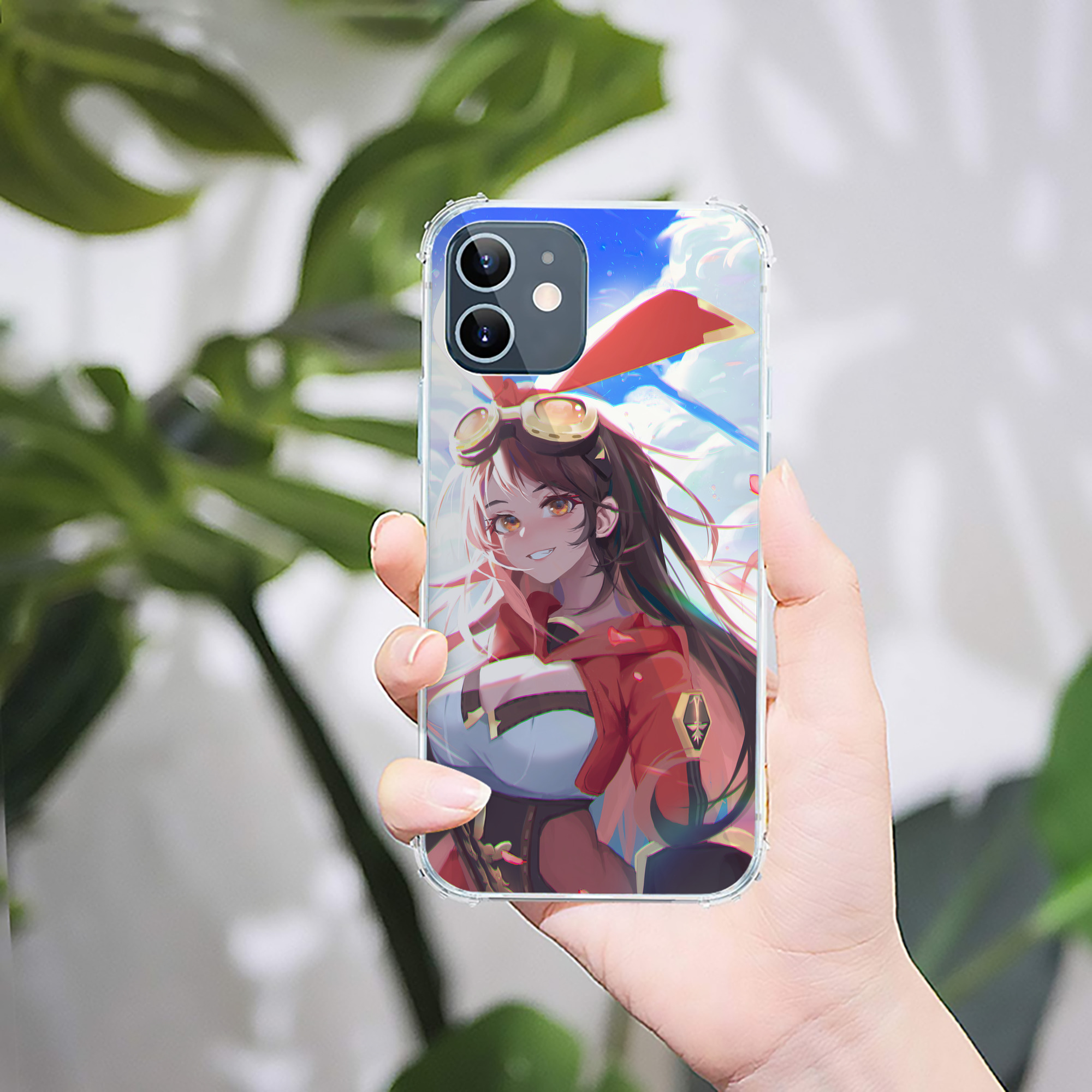 げんし神 genshin 【iPhone 12シリーズ対応】透明スマホケース（クリアソフトケース）